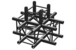 P30-C55 Truss 5 way X-junction BLK