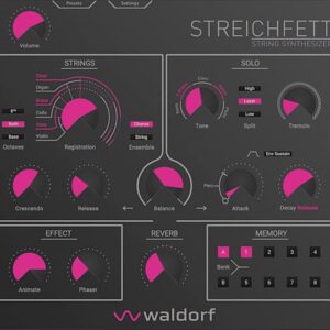 Waldorf Streichfett Plugin