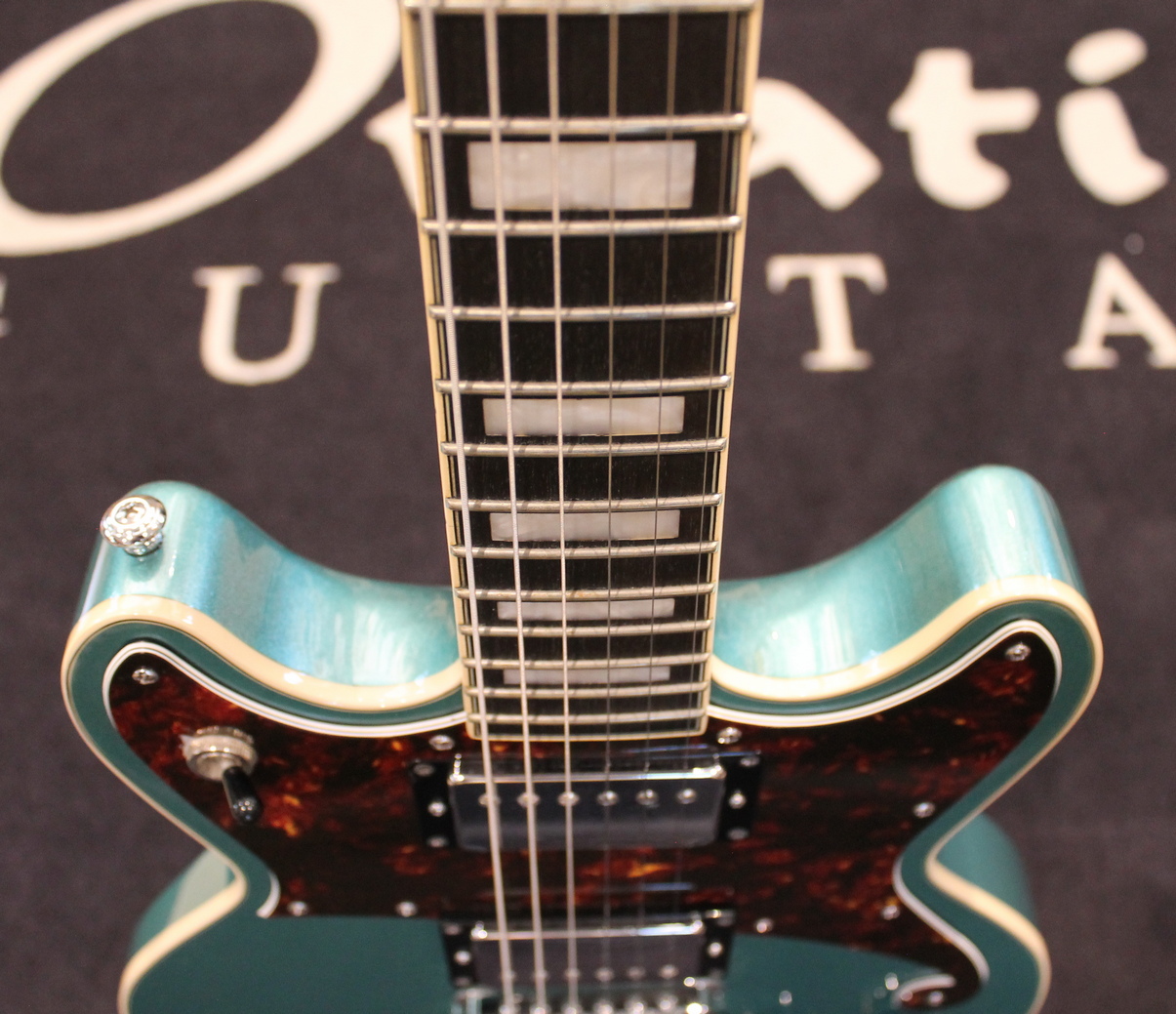 D'Angelico Brighton Premier Double Cut Ice Blue USATO cod. 43125 - immagine 5