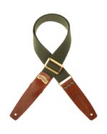 Magrabò 240.032M Stripe SC Cotton Verde 5 cm terminali Twinkle Marrone fibbia Recta Ottone