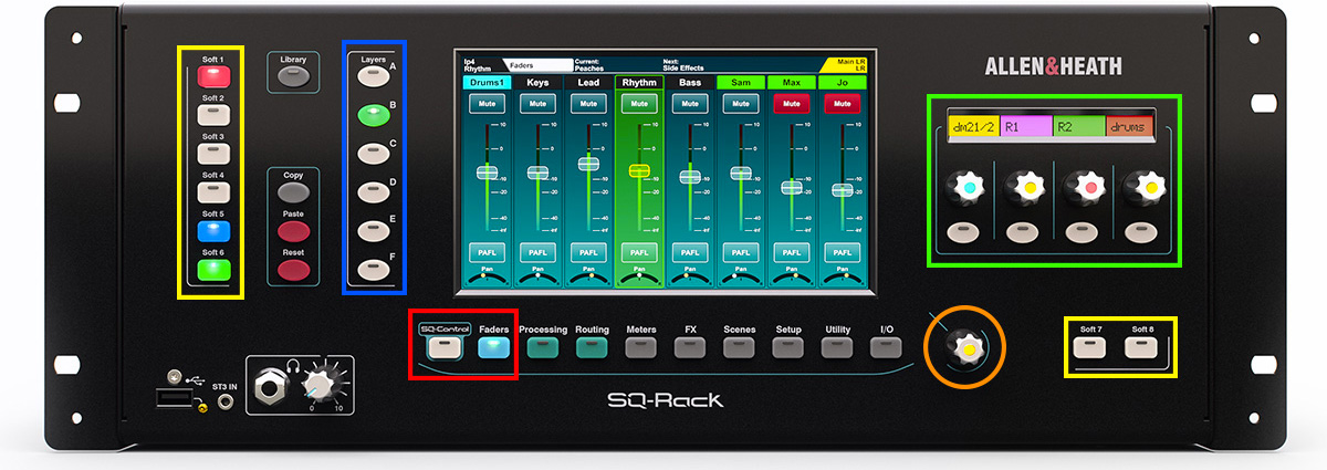 Allen & Heath SQ Rack