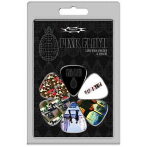 Perri's LP-PF2 Confezione 6 Plettri Pink Floyd 2