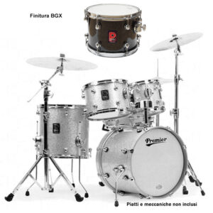 Premier 44599-44 Artist Limited E. Modern 22 BGX Black Galaxy Sparkle Laquer