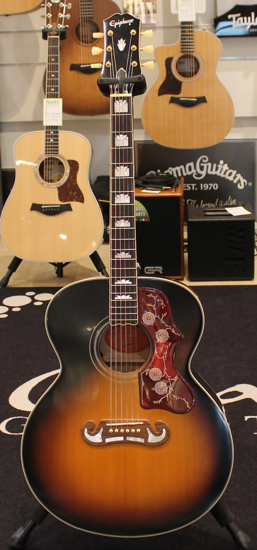 Epiphone J-200 Aged Vintage Sunburst USATO cod. 57325