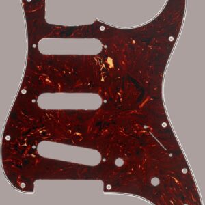 Fender 11-Hole Modern-Style Stratocaster S/S/S Pickguards Tortoise Shell