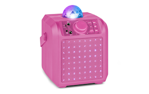 KAR55PKaraoke Sp.2Mic.BT LED JB PNK