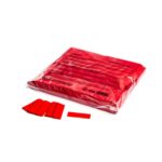 Slowfall confetti rect 55 x 17 mm - Red