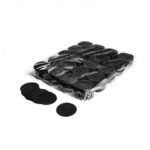 Slowfall confetti rounds Ø 55 mm - Black