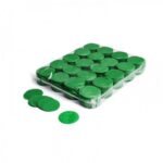 Slowfall confetti rounds Ø 55 mm - Dark Green