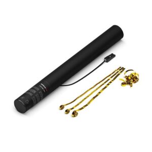 Electric Cannon 50 cm - Streamers - Gold metal