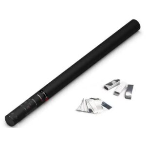 Handheld Cannon 80 cm - Confetti - White+Silver