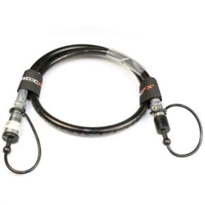 CO2 high pressure hose 3/8 Male - Female - 1,25 m