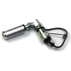 CO2 Bottle to hose connector 90 degrees