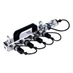 CO2 distrib. block - 4x 3/8 hose in, 1x 3/4 ou