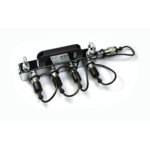 CO2 dist. block - 4x 3/8 hose in, 1x 3/8 ou