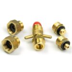 Propane gas adapter set for various countries