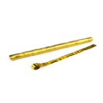 Metallic Streamers 10 m x 2,5 cm - Gold