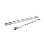 Metallic Streamers 10 m x 2,5 cm - Silver