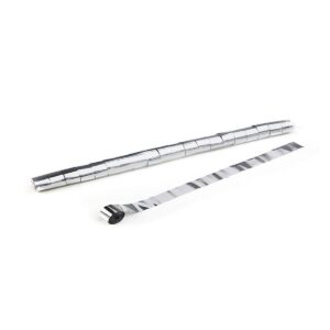 Metallic Streamers 10 m x 2,5 cm - Silver
