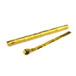 Metallic Stadium Streamers 20 m x 2,5 cm - Gold