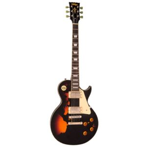 Vintage Electrics V100 ICON Distressed Black Over Sunburst Ex Demo