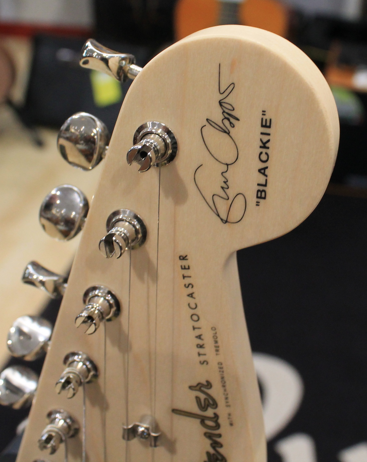 Fender Eric Clapton "Blackie" Signature Strat Black USATO cod. 83125 - immagine 8