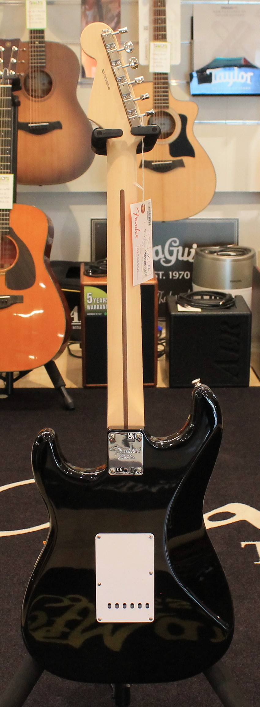 Fender Eric Clapton "Blackie" Signature Strat Black USATO cod. 83125 - immagine 9