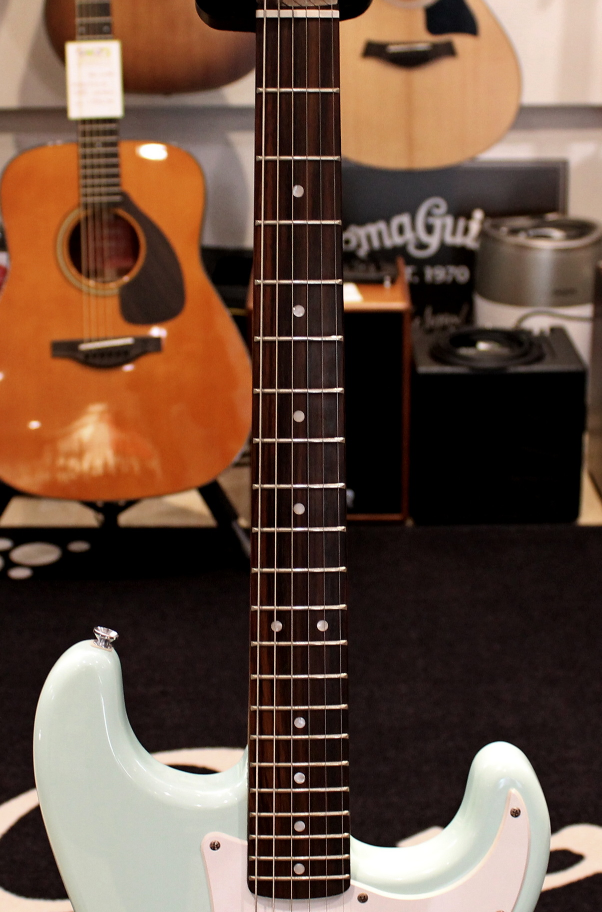 Squier Bullet Stratocaster Daphne Blue USATO cod. 76425 - immagine 6