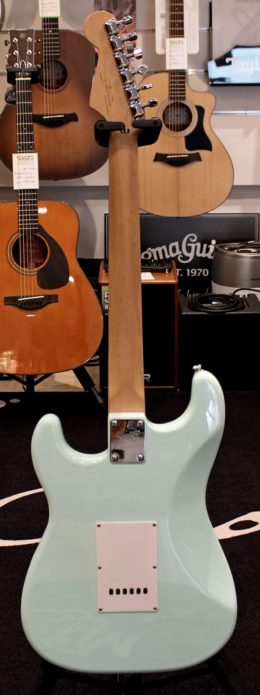 Squier Bullet Stratocaster Daphne Blue USATO cod. 76425 - immagine 8