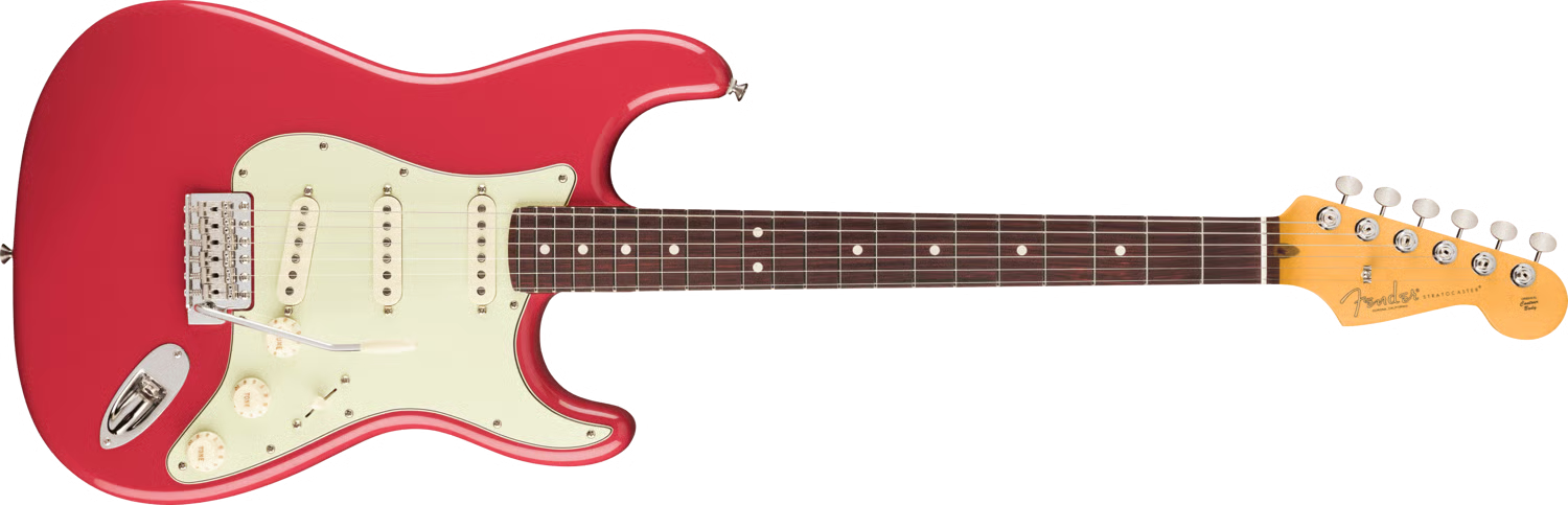 Fender American Professional Classic Stratocaster Faded Dakota Red