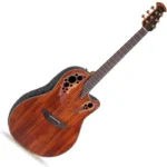 Ovation CE44P-FKOA-G Celebrity Elite Plus Mid Cutaway Figured Koa