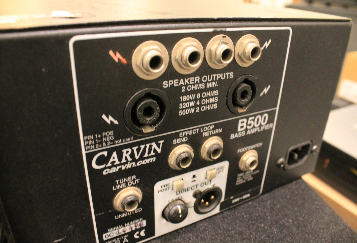 Carvin B500 Head USATO cod. 85925 - immagine 3