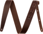 Fender 2" Essentials Leather Straps Brown