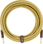 Fender Deluxe Series Tweed Instrument Cables 18.6 ft (Str/Str)