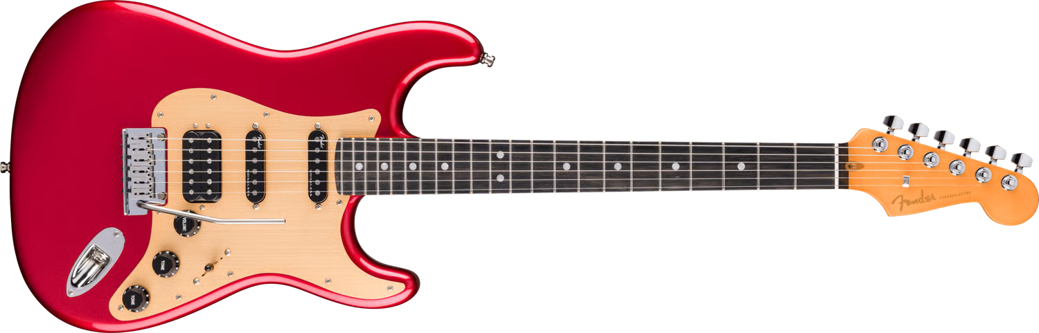 Fender Limited Edition American Ultra II Stratocaster HSS Sinister Red