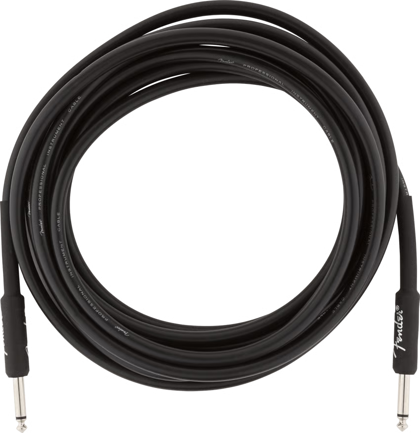 Fender Professional Series Instrument Cables 15 ft (Str/Str)