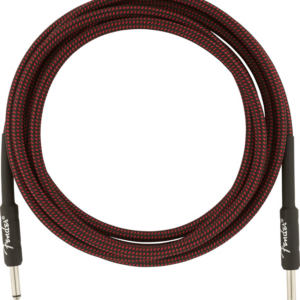 Fender Professional Series Tweed Instrument Cables 10 ft (Str/Str) Red