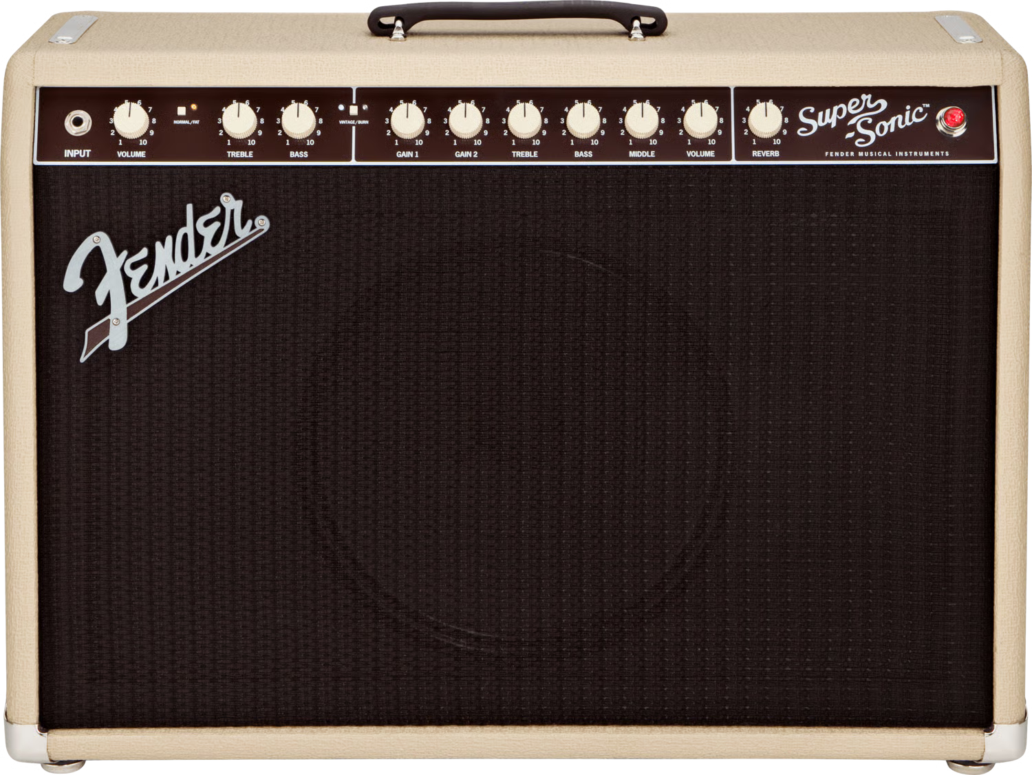 Fender Super-Sonic 22 Combo Blonde and Oxblood