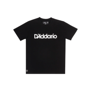 D'Addario Gen Black T-Shirt Medium