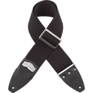 Magrabò 243.231M Stripe SC Cotton Nero 8 cm terminali Core Nero, fibbia Recta Argento