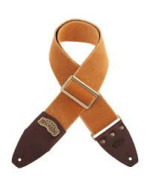 Magrabò 244.084M Stripe SC Cotton Washed Ocra 8 cm terminali Core Marrone, fibbia Recta Ottone