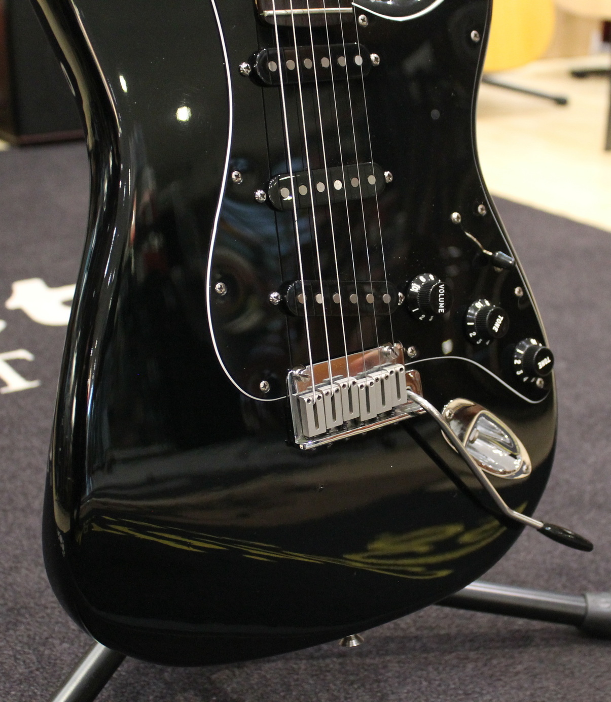 Fender American Standard Stratocaster 1989 Black RW USATO cod. 18826 - immagine 3