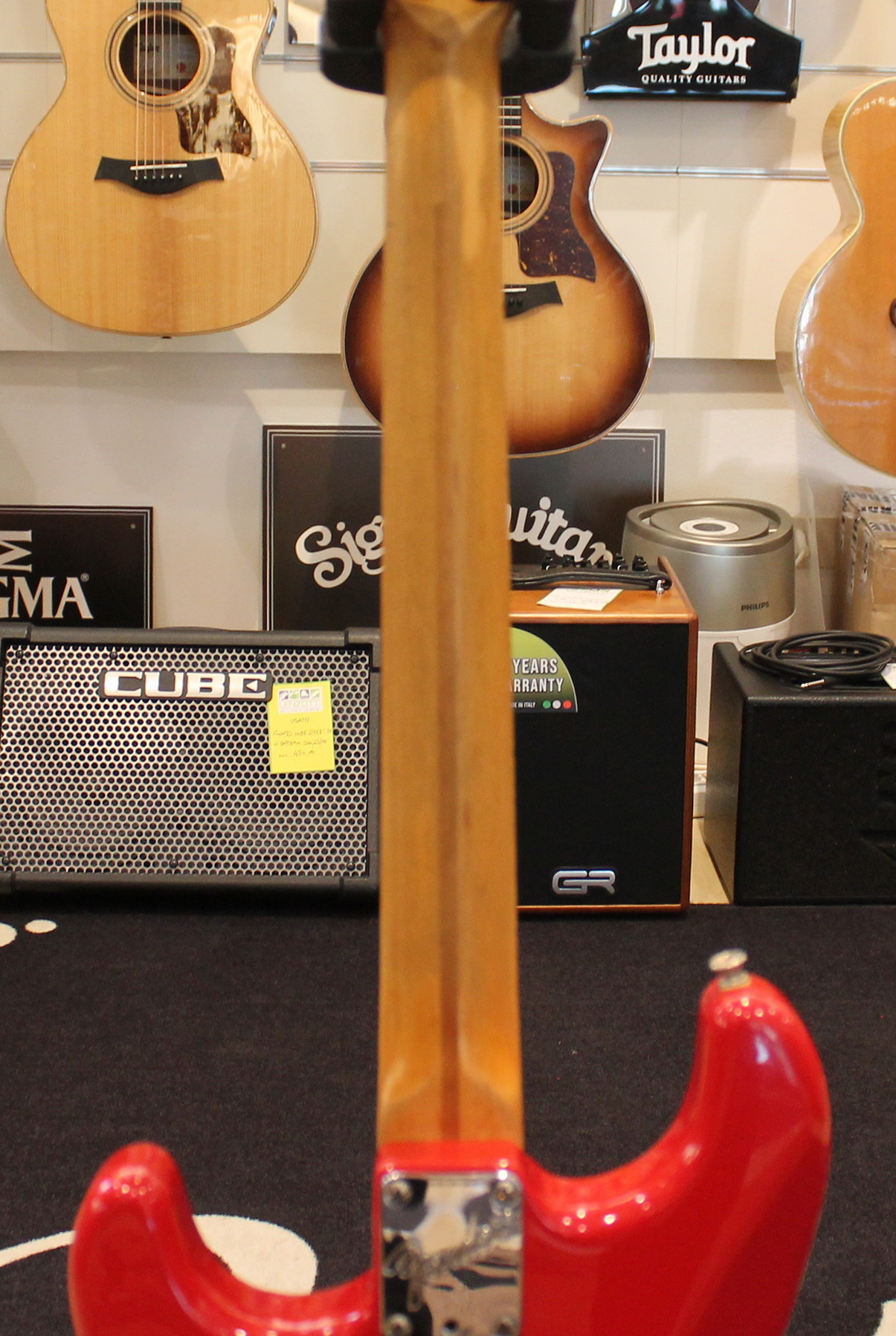 Fender Eric Clapton Startocaster Torino Red USATO cod. 21026 - immagine 12