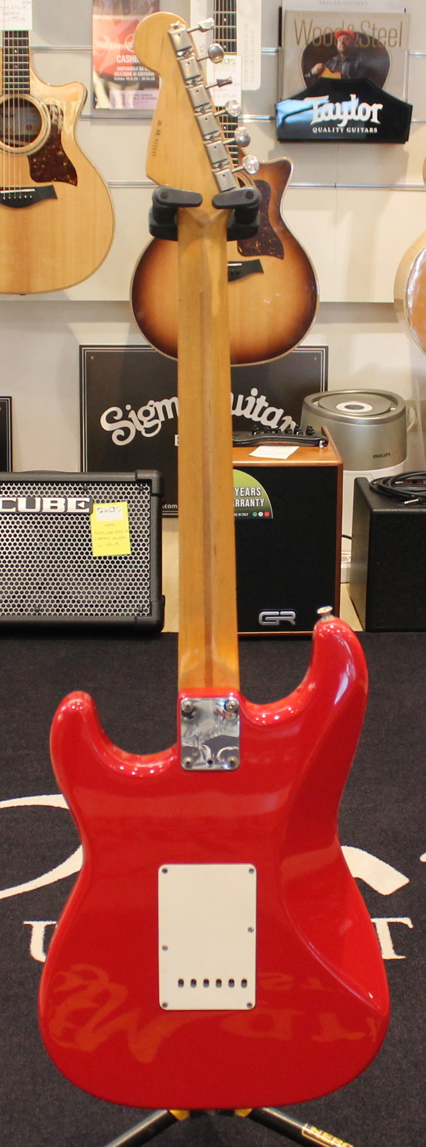 Fender Eric Clapton Startocaster Torino Red USATO cod. 21026 - immagine 9