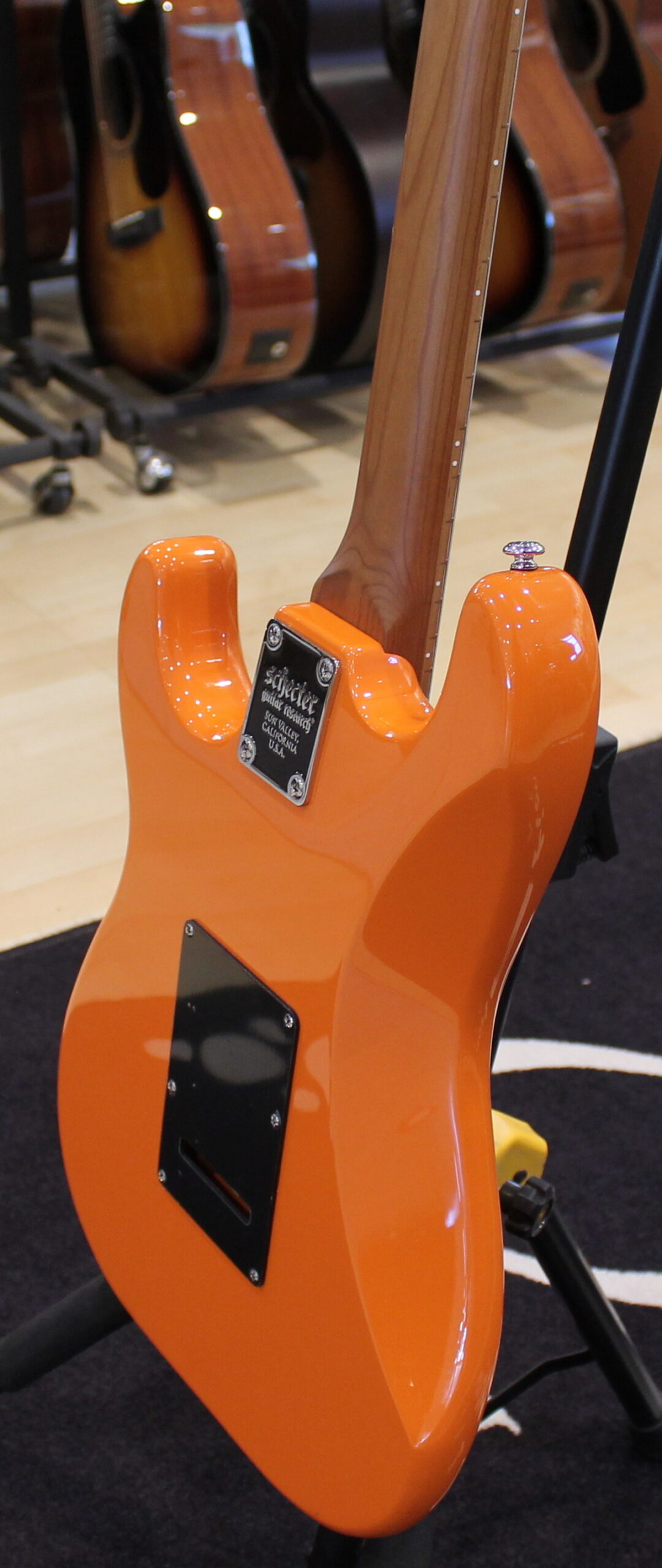 Schecter Traditional Nick Johnston Atomic Orange HSS USATO cod. 23426 - immagine 10