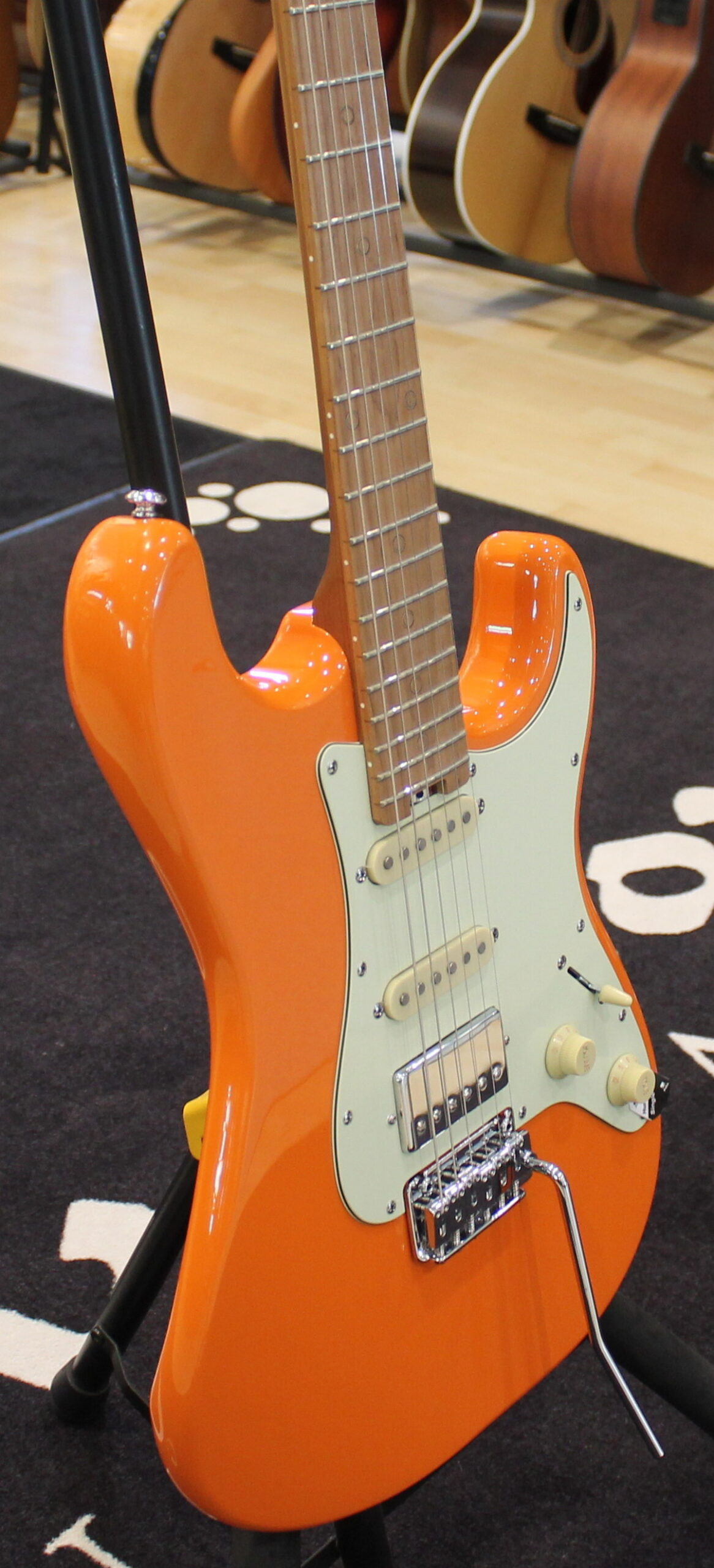 Schecter Traditional Nick Johnston Atomic Orange HSS USATO cod. 23426 - immagine 2