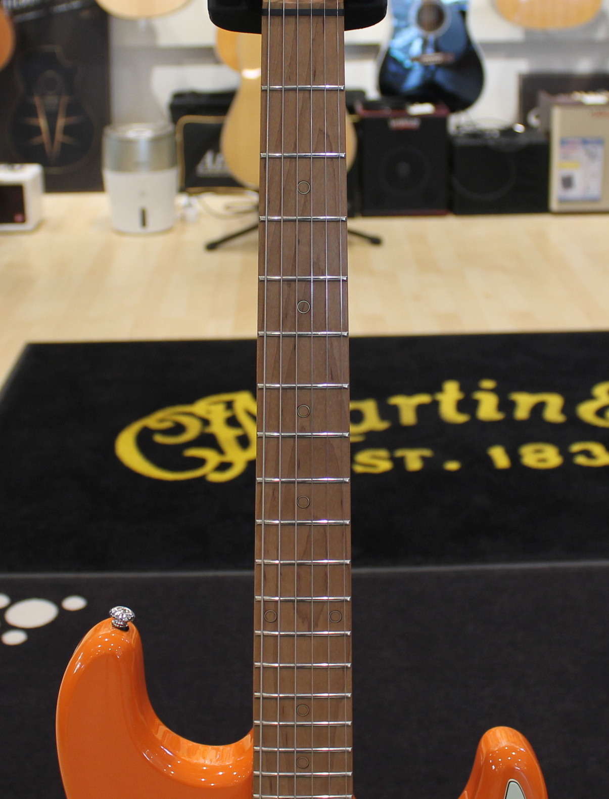 Schecter Traditional Nick Johnston Atomic Orange HSS USATO cod. 23426 - immagine 6