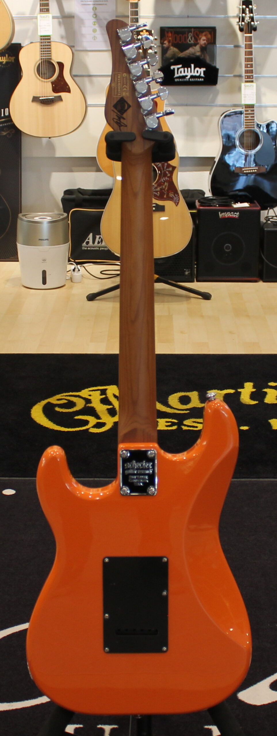 Schecter Traditional Nick Johnston Atomic Orange HSS USATO cod. 23426 - immagine 8