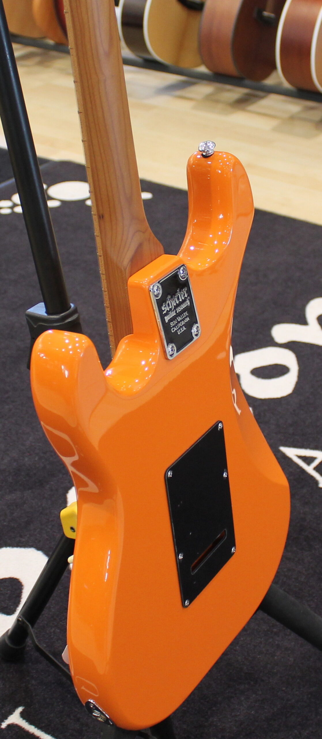 Schecter Traditional Nick Johnston Atomic Orange HSS USATO cod. 23426 - immagine 9