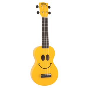 Mahalo Ukulele Smile Giallo